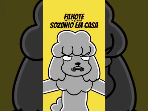 Quando o cachorro fica sozinho em casa 🤣 #humor #desenho #naruto #cachorros #filhotes #comedia