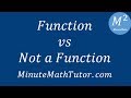 Distinguishing Functions from Non-Functions