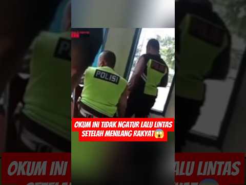 OKNUM POLISI ENGGAN MENDEGARKAN SUARA DARI RAKYAT? #tentara #news #tni #polisi #shorts #tniad #viral
