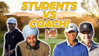 STUDENTS VS COACH AT OAKS NORTH!