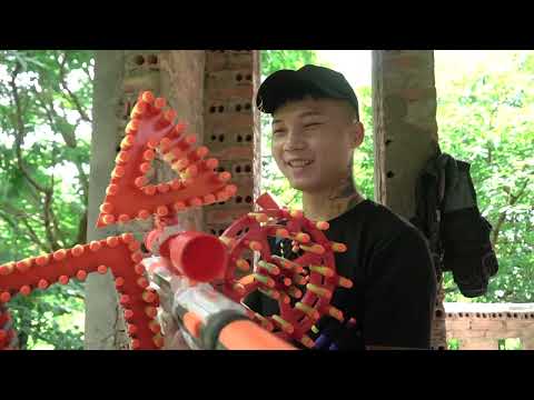 Nerf Guns War : Secret Map Leads to NERF Guns Treasure Chase S.W.A.T SEAL Team Fight Criminal Boss