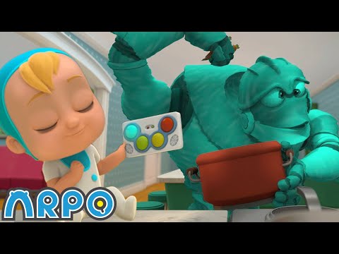 Dança maluca 🤖 | ARPO o Robô em Português | Desenho Animados para Bebês