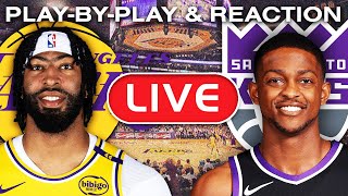 Los Angeles Lakers vs Sacramento Kings LIVE Play-By-Play & Reaction