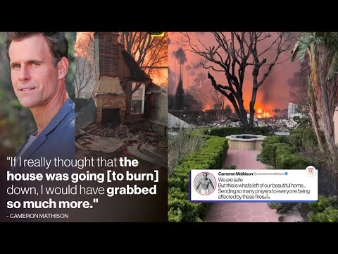 "Cameron Mathison Shares Heartbreaking Loss as Eaton Fire Destroys His Home: 'Burnt to Ashes'"