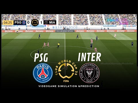 PSG vs. INTER MIAMI 2025 FIFA Club World Cup Full Match Simulation and Prediction