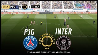PSG vs. INTER MIAMI 2025 FIFA Club World Cup Full Match Simulation and Prediction