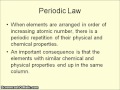 Periodic Table Concepts and Properties