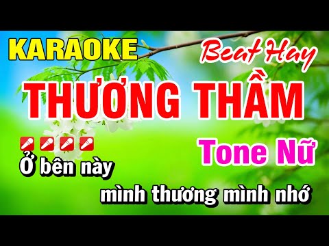 Karaoke Nhạc Sống Tone Nữ Thương Thầm (Beat Hay) Hoài Phong Organ