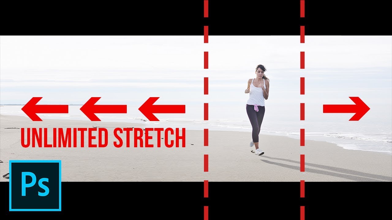 Quick HACK for UNLIMITED Background Stretching in Photoshop