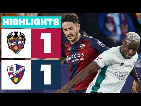 LEVANTE UD 1 - 1 SD HUESCA I RESUMEN LALIGA HYPERMOTION