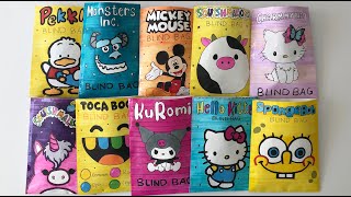 Blind Bag Paper Compilation |  Unboxing All Editions ! ASMR Satisfying Video ! (No Talking)