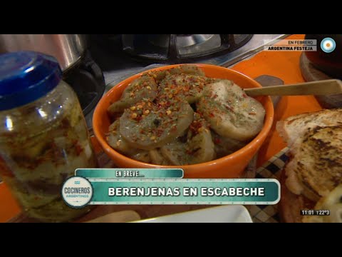 Berenjenas en escabeche por Juanito
