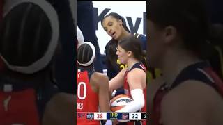 dewanna bonner gets heated 🔥 #caitlinclark #basketball #nba #wnba #shorts #funny #indianafever