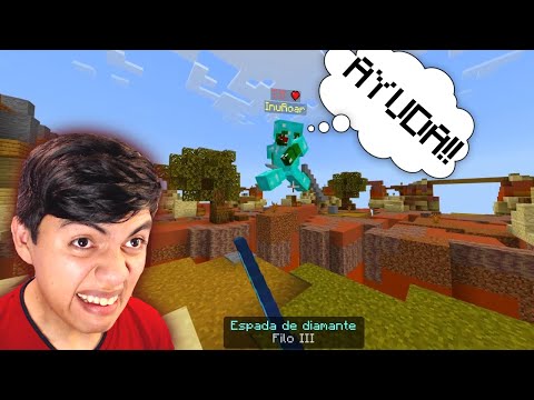 las partidas mas locas de SKYWARS bedrock