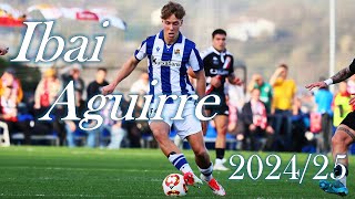 Ibai Aguirre 2024/25 | Real Sociedad Juvenil / Real Sociedad C | #zubieta