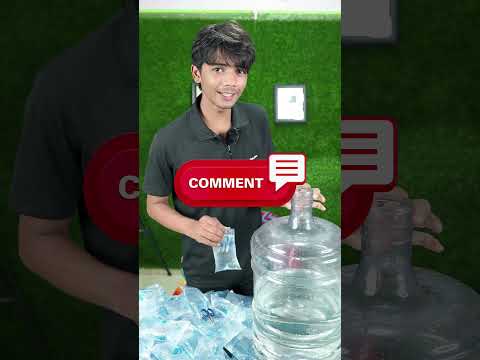 I EXPOSED SMALL WATER POUCHES #shorts #ytshorts