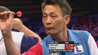 Thailand - Greece-World Cup of Darts 2017-Round 1