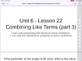Solving Linear Equations and Concepts
