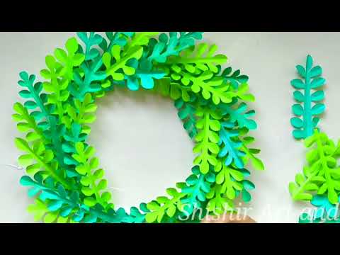 best wall hanging craft ideas | beautiful wallmate with paper | best wall decor ideas
