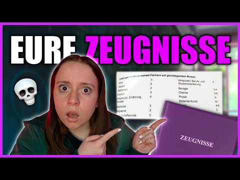 ICH REAGIERE AUF EURE ZEUGNISSE😱🤦🏼‍♀️📚 / mariaziffy