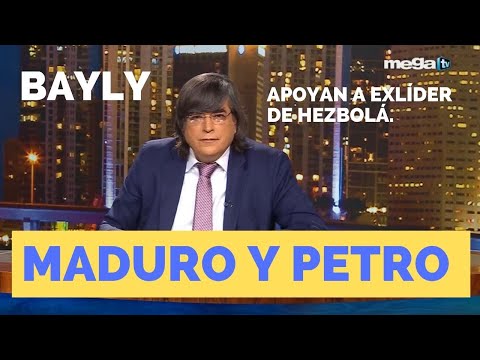 'Bayly' Nicolás Maduro y Gustavo Petro saliero a apoyar a exlíder de Hezbolá eliminado por Israel.