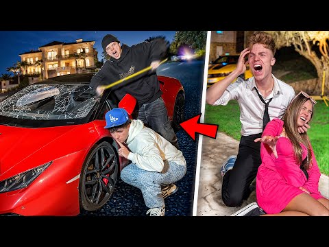 LOS ABUSONES ROBAN EL LAMBORGHINI DE LA NIÑA MILLONARIA