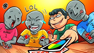 I Forced My Editors To Play UNO With Me!