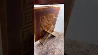 Cutting board stand. #sawstop #cuttingboard #opticalillusion