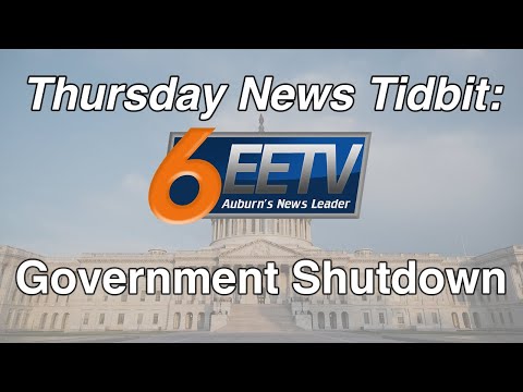 Thursday News Tidbit: Potential Government Shutdown