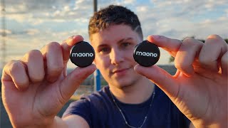 ASMR NA RUA: Testando o NOVO MAONO WAVE T5 🎤