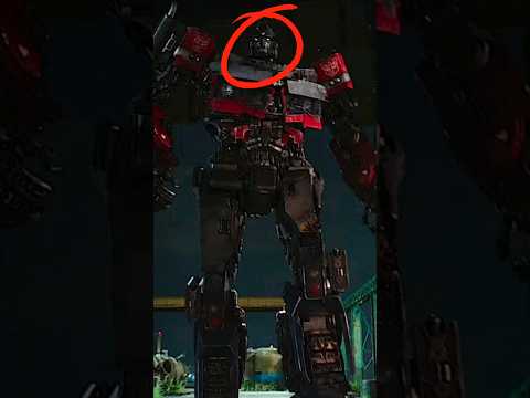 Did you catch this in Transformers: Rise of the beasts Trailer ? #edformers #transformers