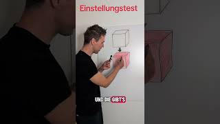 Räumliches Vorstellungsvermögen im Einstellungstest 🤔🤯😱 packst du das?!? #iq #einstellungstest