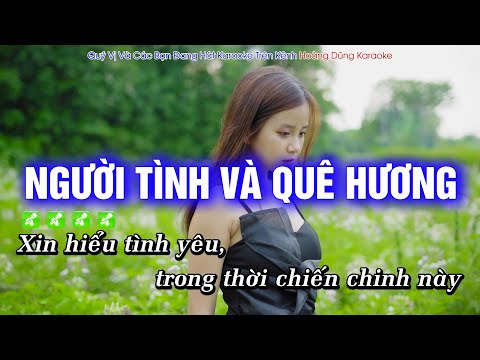 Karaoke Người Tình Và Quê Hương (Tone Nam) Beat Công Tuấn Phối Mới Cực Hay – Hoàng Dũng Karaoke