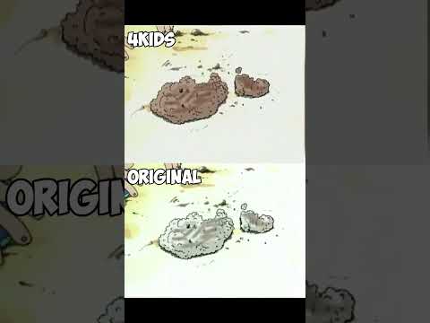 One Piece 4 kids vs original Luffy cứu Zoro bản gốc và bản làm lại khác nhau ntn #ldvanime #shorts