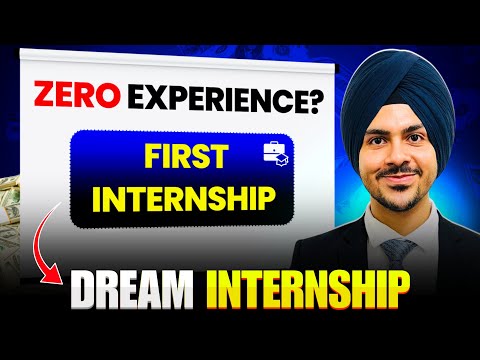 How I Got My FIRST Internship in First Year with ZERO Experience! 🔥 #iit #collegelife