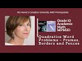 Quadratic Word Problems in Context