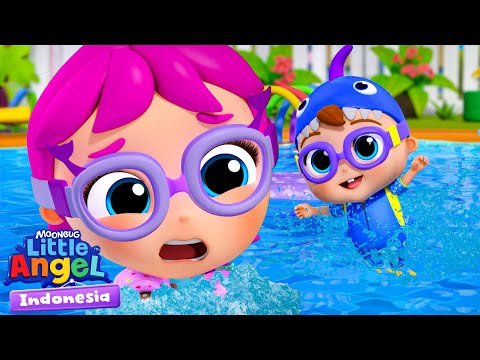 ⭐BARU⭐Byar Byur Berenang Dengan Bayi John | Little Angel Bahasa Indonesia | Kartun dan Lagu Anak