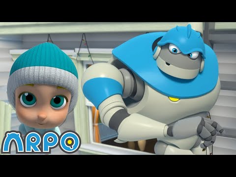 Lets set up the Christmas lights🎅🏻| Baby Daniel and ARPO The Robot | Funny Cartoons for Kids