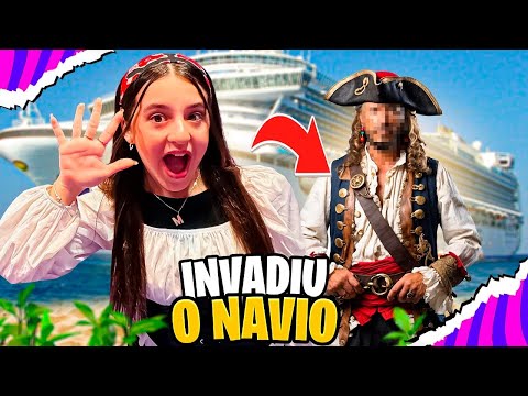 O NAVIO FOI INVADIDO POR PIRATAS !!! MARCELA JARDIM