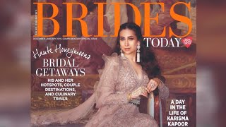 Karisma Kapoor for Brides Today Magazine