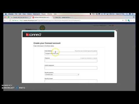 mcgraw hill connect access code register