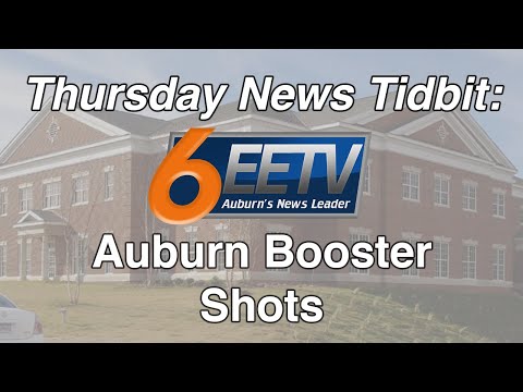 Thursday News Tidbit: Auburn Booster Shots