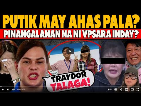 HALA! MATINDI ITO! BREAKING NEWS! NA SHOCK ANG LAHAT! AHAS PINANGALANAN NANI VP SARA REACTION VIDEO