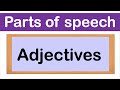 Understanding Adjectives and Their Functions