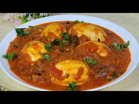 ഹോട്ടലിൽ കിട്ടുന്ന മുട്ട കറി യെക്കാളും രുചിയിൽ😋Egg Curry👌Restaurant Style Egg curry Recipe malayalam