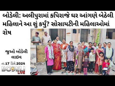 અલીપુરામાં કપિરાજે ઘર આંગણે બેઠેલી મહિલાને આ શું કર્યું? સોસાયટીની મહિલાઓમાં રોષ, જુઓ બોડેલી લાઇવ