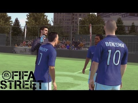 Fifa Street Gameplay Xbox 360- Francia Vs Holanda. el partido de las CHILENAS!!!