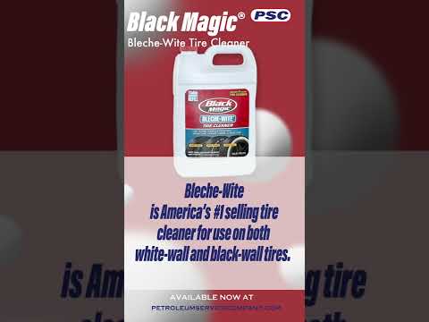 Black Magic Bleche-wite 32 Oz. Trigger Spray Tire Cleaner - Bender