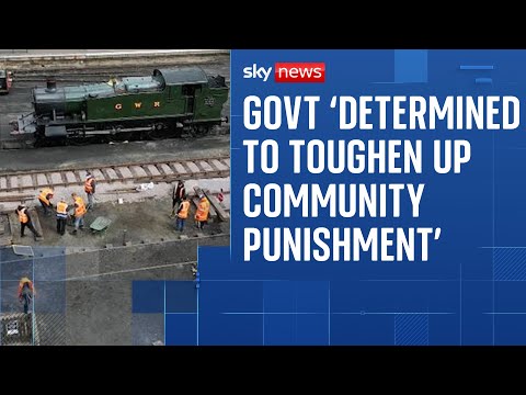 YouTube video thumbnail: Electronic Tags and 'Tougher' Unpaid Work Will Reduce Prison Overcrowding, Govt Claims