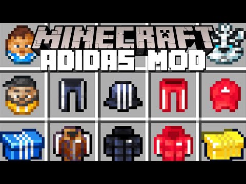Minecraft ADIDAS ARMOR / ADIDAS ADVENTURES ADDON! (Minecraft Mods)